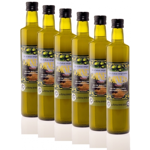 (6 x 12€) Bouteille de 50 cl. huile d'olive vierge